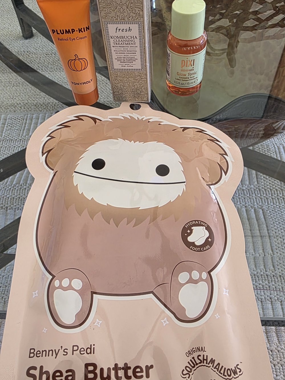 Shea Butter Hydrating Foot Mask 4pc Set
